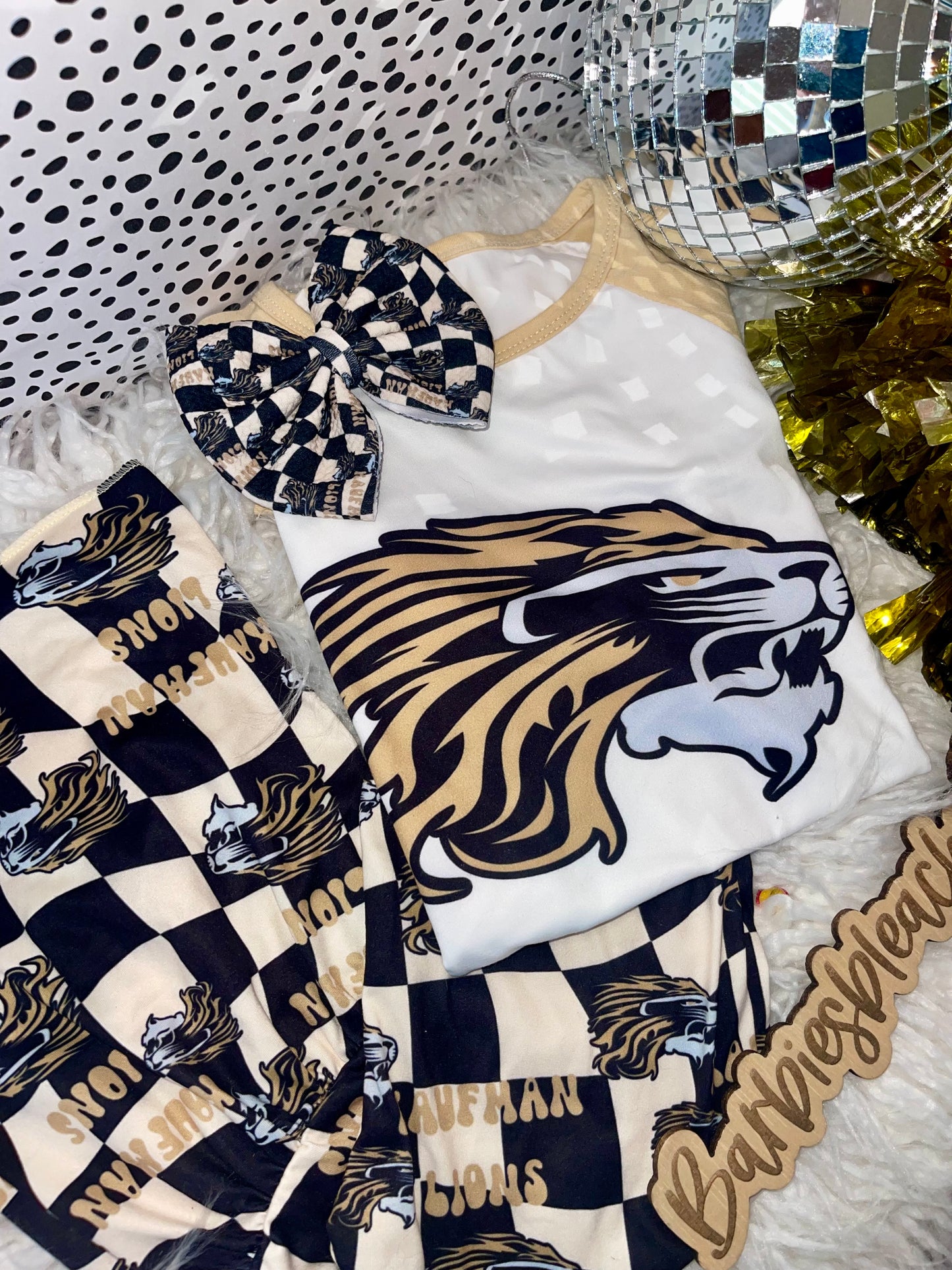 LIONS/ PIRATES BOW 🏴☠️🦁