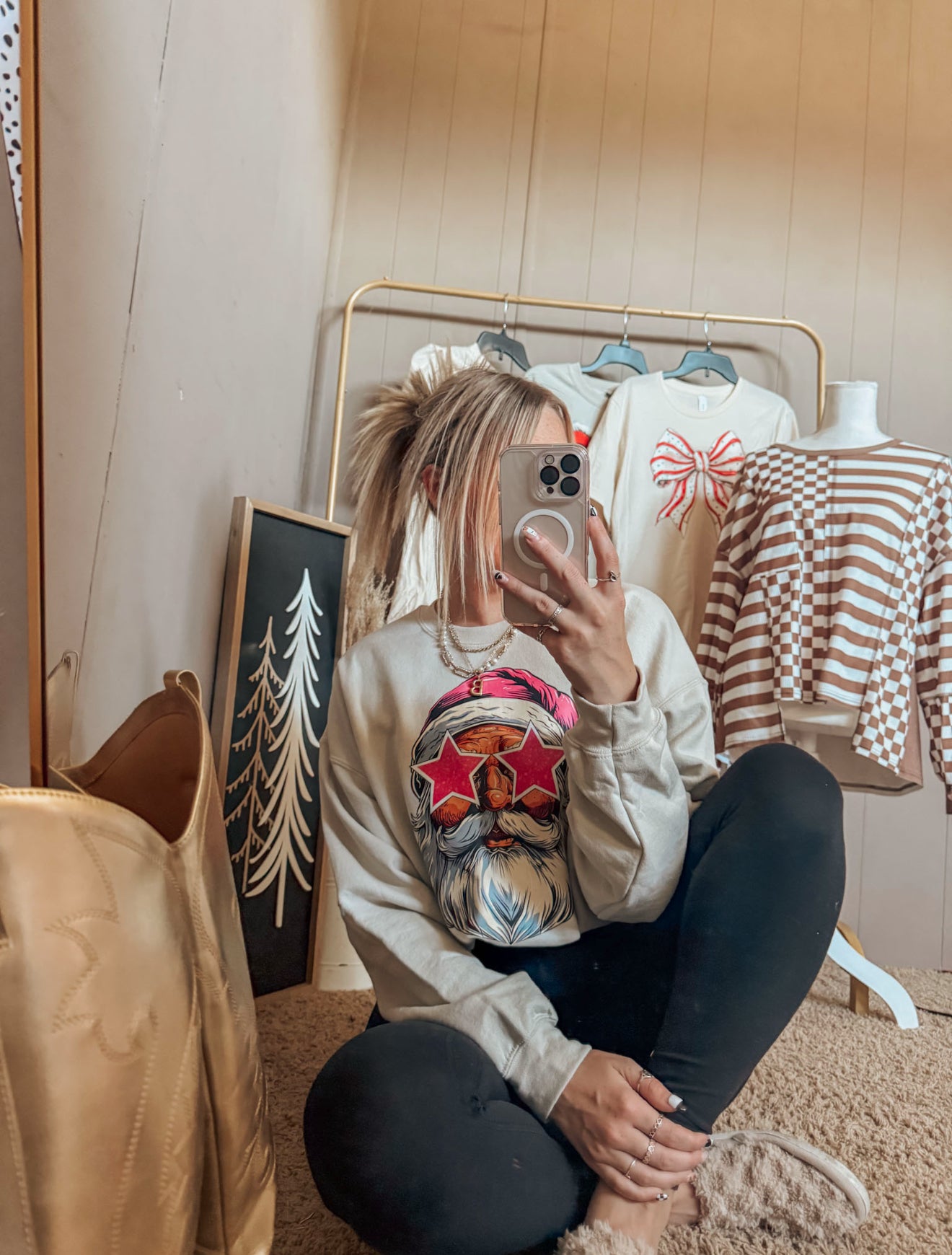 SANTA BABY SWEATSHIRT 🤶